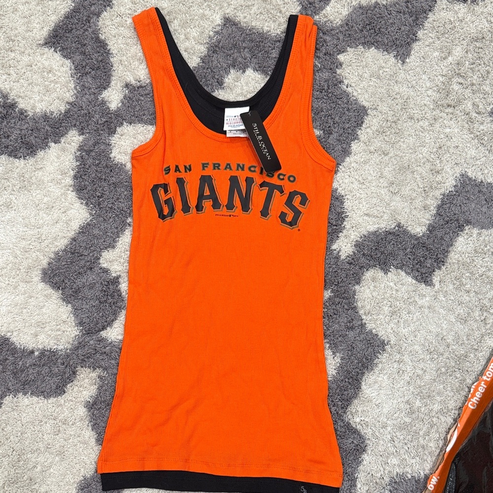 5th & Ocean Orange San Francisco Tank